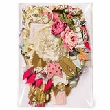 Anna Griffin Vintage Collage Card Toppers 2: 117Pkg
