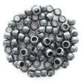 Essentials Pony Beads 6mm x 9mm Black Pearl 750pc