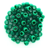 Essentials Pony Beads 6mm x 9mm Green 750pc