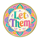 Let Them Affirmation Coin