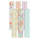 We R Makers Thermal Cinch Floral Binding Spines 6/Pkg