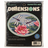Dimensions Fragrant Water-Lily Counted Cross Stitch Kit