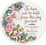 Dimensions Counted Cross Stitch Kit - To Have & To Hold Record