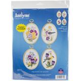 Janlynn Embroidery Kit - Wildflowers & Finches
