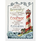 Janylnn Counted Cross Stitch Kit - Serenity Lighthouse