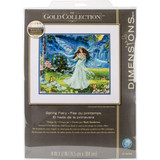 Dimensions Gold Collection Counted Cross Stitch Kit - Spring Fairy