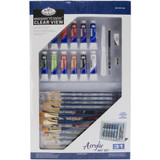 essentials™ Clear View Art Set -  Acrylic Painting
