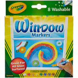 Crayola Washable Window Markers - Assorted Colors