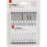 Inkline Fine Line Pen Set 10/Pkg - Black