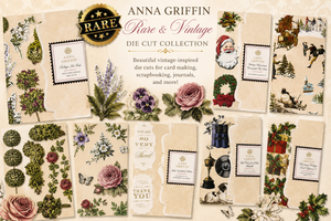 Rare Hard-to-Find Anna Griffin Craft Treasures - Limited Stock!