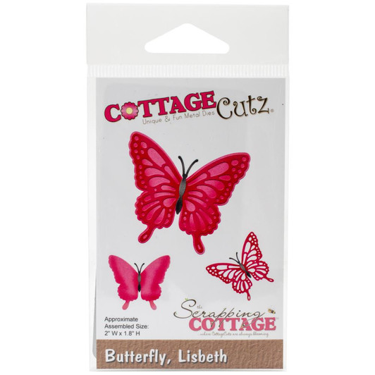 CottageCutz Die - Lisbeth Butterfly