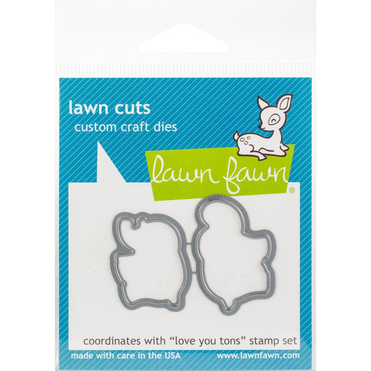 Lawn Cuts Custom Craft Dies - Love You Tons