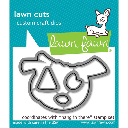 Lawn Cuts Custom Craft Dies - Hang In There