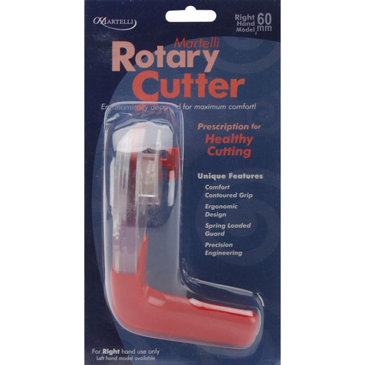 Martelli Ergo 2000 Rotary Cutter 60mm | Right Handed