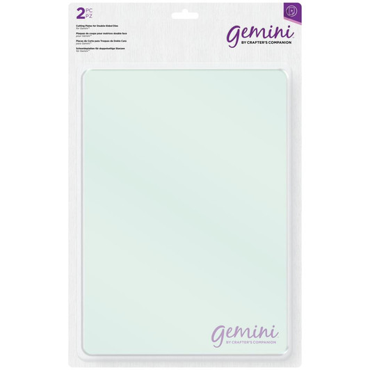 Crafter's Companion Gemini Double-Sided Dies Cutting Plates 2/Pkg