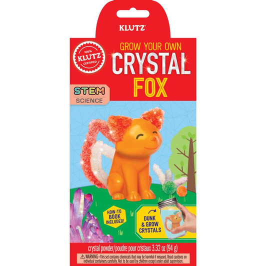 Klutz Grow Your Own Crystal Animal Kit - Fox