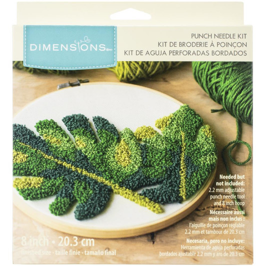 Dimensions Punch Needle Kit - Leaves