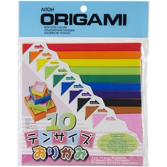 Aitoh Origami Paper 100/Pkg