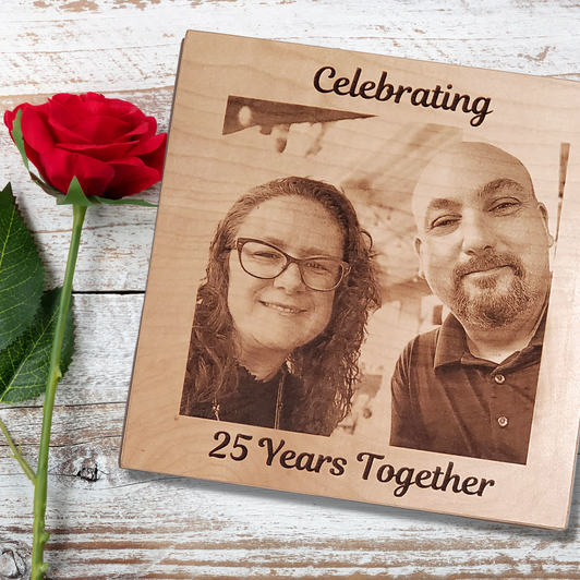 Personalized Laser Engraved Photo Personalized Laser Engraved Photo