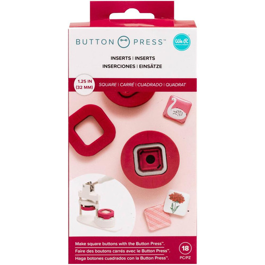 We R Memory Keepers Heart Button Press Inserts 