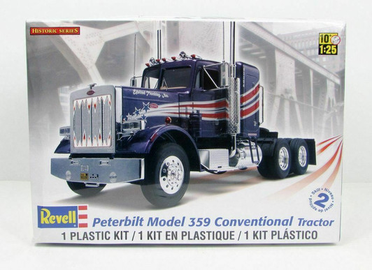 Revell Peterbilt 359 Conventional Tractor Plastic Model Kit 1:25