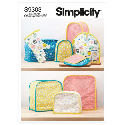 Simplicity Appliance Covers Sewing Pattern #S9303