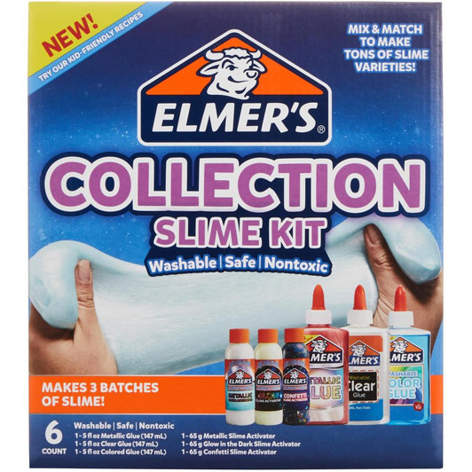 Elmer's Slime Collection Kit 6/Pkg