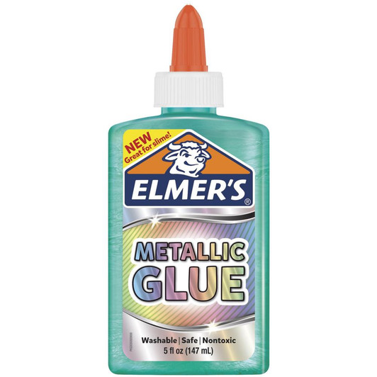 Elmer's Metallic Teal Liquid Glue 5oz