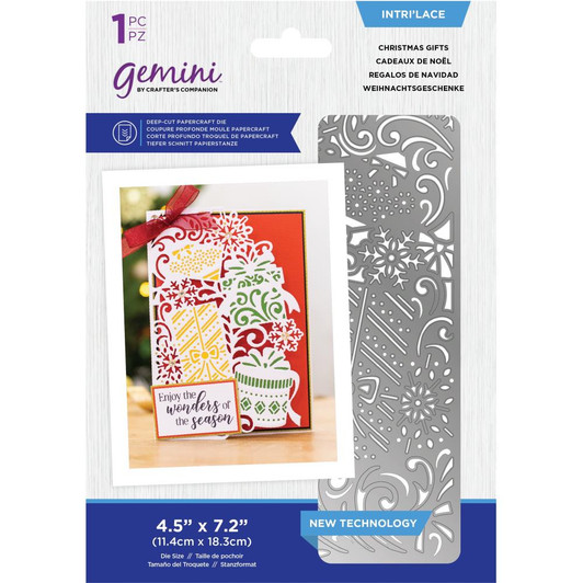 Crafter's Companion Christmas Gifts Gemini Intri'Lace Die