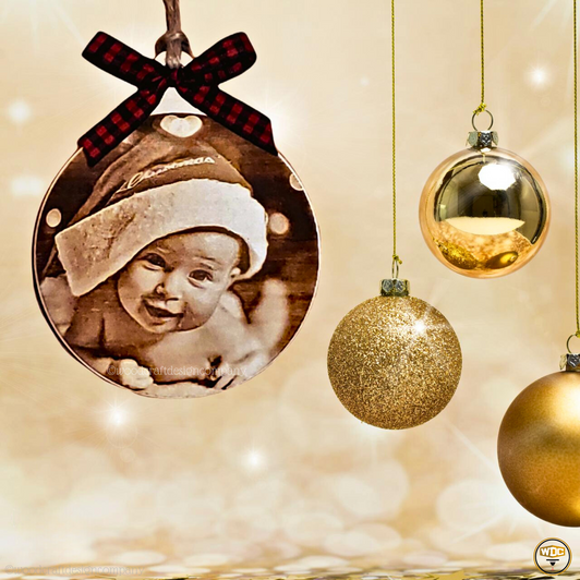 Laser Engraved Photo Ornament Laser Engraved Photo Ornament
