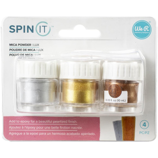 We R Memory Keepers Spin It Mica Powder 3/Pkg - Lux