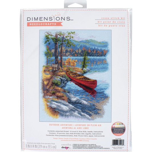 Dimensions Counted Cross Stitch Kit - Outdoor Adventure
