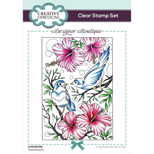 Creative Expressions Designer Boutique Clear Stamp - Tweethearts