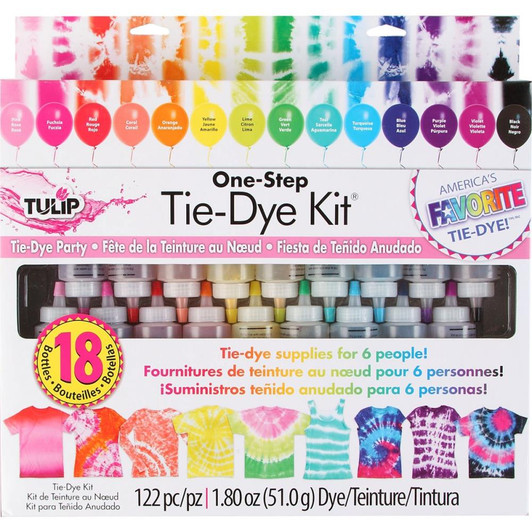 Tulip One-Step 18-Color Tie Dye Kit