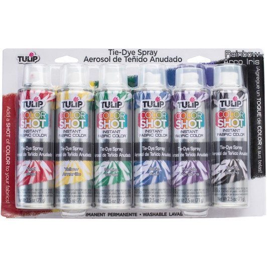 Tulip ColorShot Instant Fabric Color Spray Tie-Dye Kit