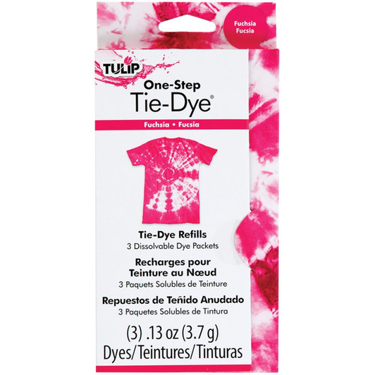 Tulip One-Step Tie-Dye Refill .13oz 3/Pkg