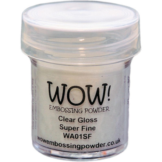 WOW! Embossing Powder 160ml - Clear Gloss Super Fine