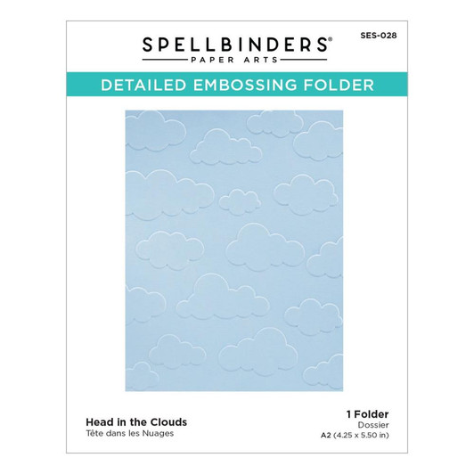 Spellbinders Embossing Folder | Open Road Collection | In the Clouds