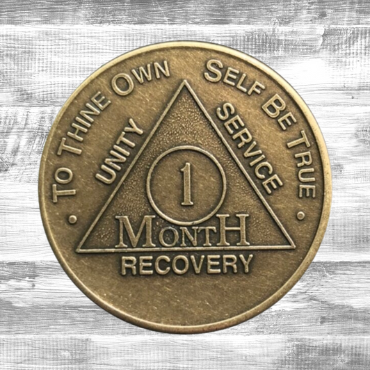 AA Bronze Month Coin