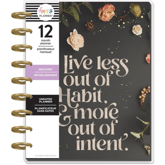 Happy Planner 12-Month Undated Classic Planner | Believe In You