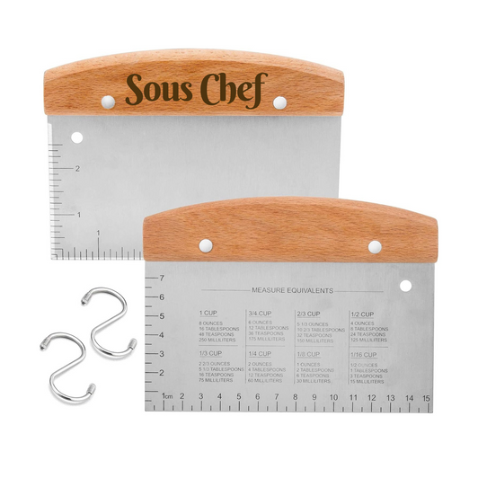 Personalized Pastry Bench Scraper | Dough Cutter Personalized Pastry Bench Scraper | Dough Cutter