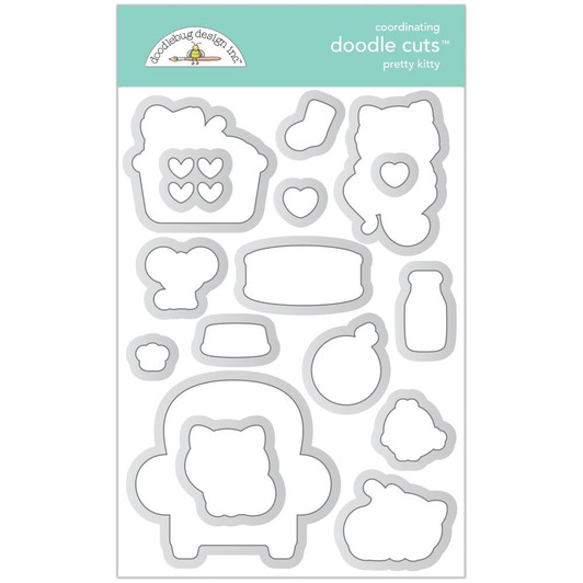 Doodlebug Doodle Cuts Dies | Pretty Kitty