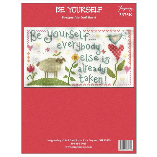 Imaginating Counted Cross Stitch Kit | Be Yourself