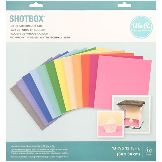 We R Memory Keepers ShotBox Background 12/Sheets | Colors