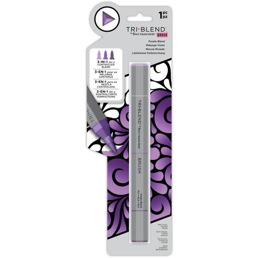Spectrum Noir Triblend Brush Marker | Purple Blend