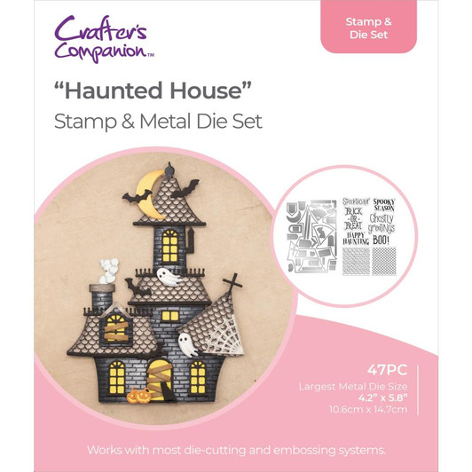 Crafter's Companion Stamp & Die Set | Haunted House
