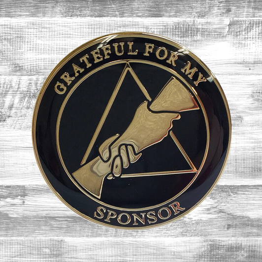 Grateful Sponsor Affirmation Coin