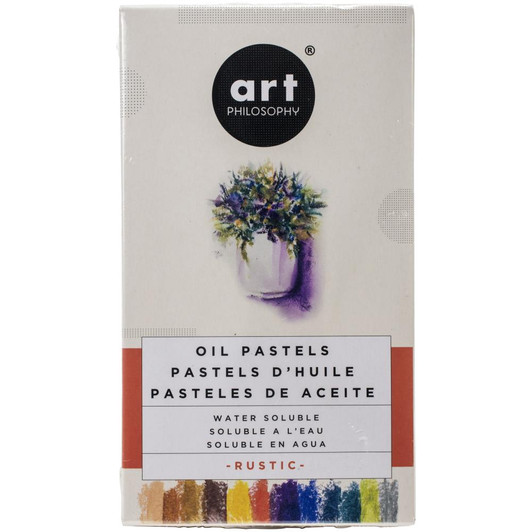 Prima Art Philosophy Water Soluble Oil Pastels 12/Pkg | Rustic