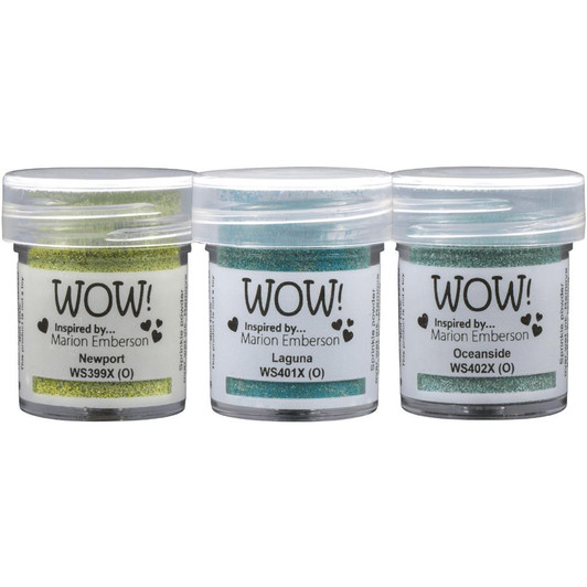 WOW! Embossing Glitter Trio | Dappled Pearl Effects