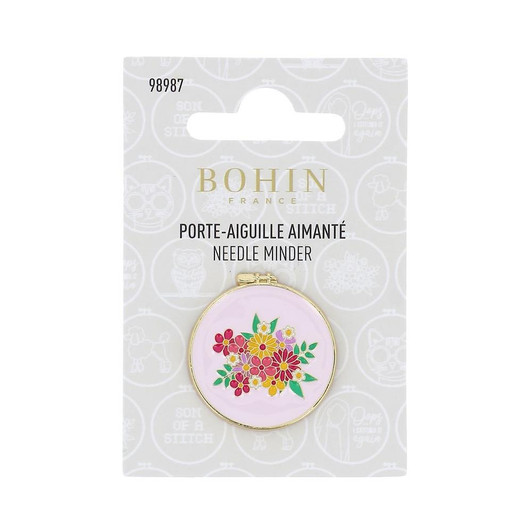 Bohin Magnetic Needle Minder | Flowers